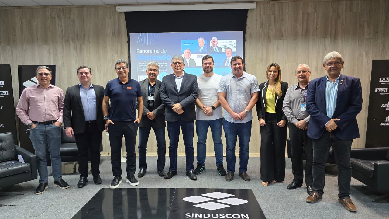 CRECI DISCUTE ALINHAMENTO DO SETOR EM PANORAMA DE MERCADO DO SINDUSCON