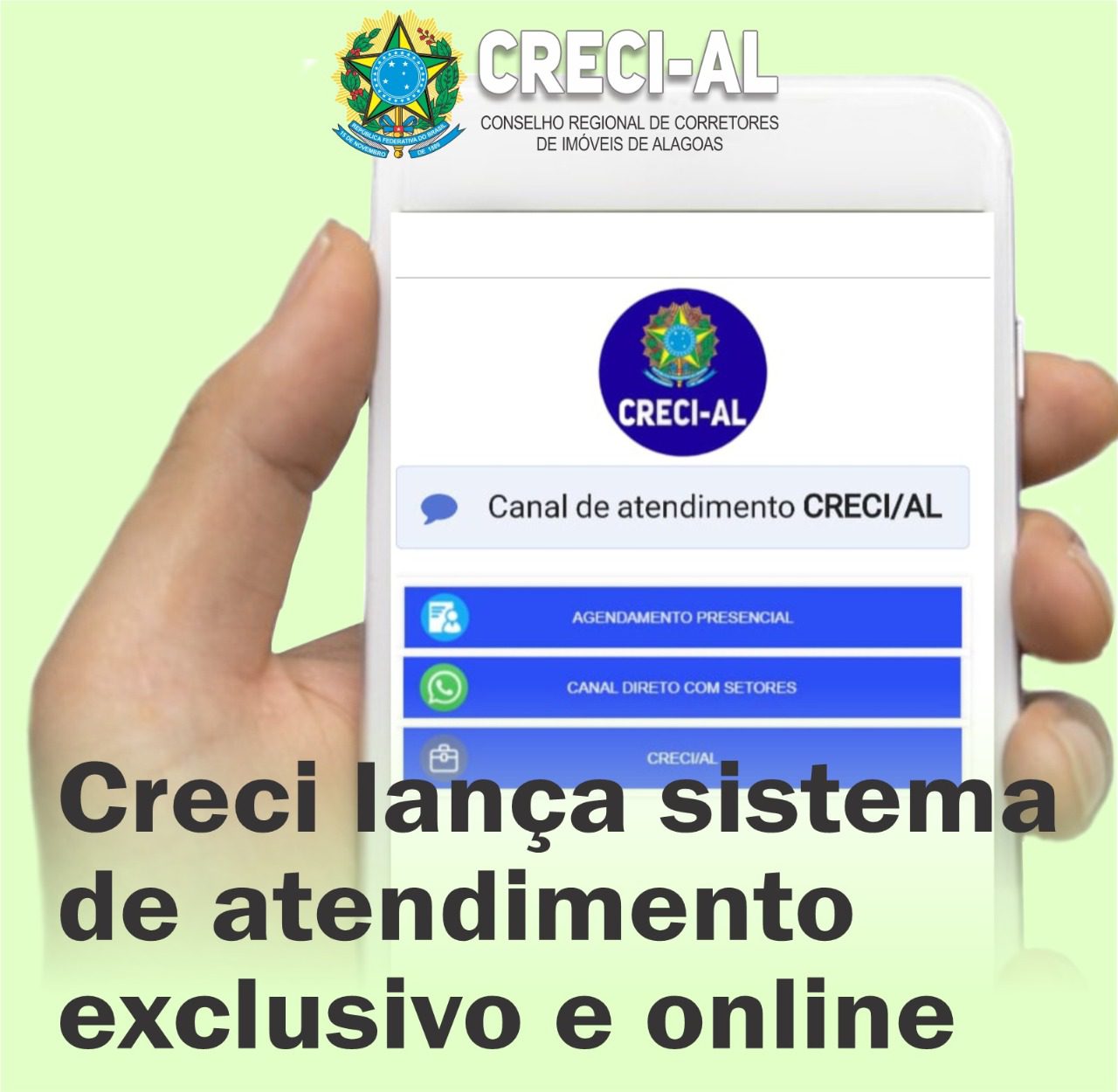 Creci lança sistema de atendimento exclusivo e online
